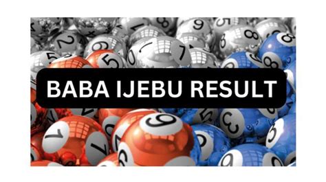 baba ijebu peoples result